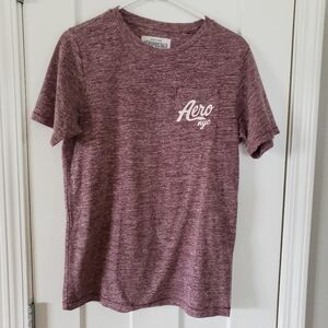 Aeropostale Purple Short Sleeve Tee